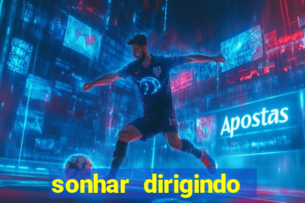 sonhar dirigindo carro jogo do bicho